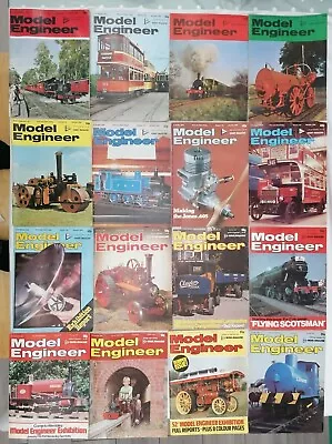 Model Engineer Magazine UK 16 Piece Bundle 1974 - 1983 • $24.85