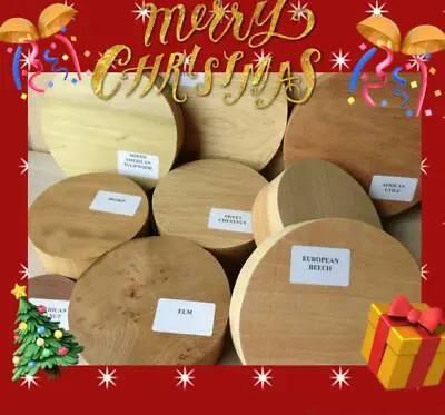 Woodturning Bowl Blanks Gift Box Mixed Species Selection Wood Turning 10 Express • $59.12