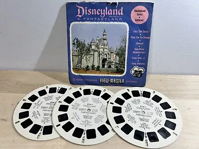 Vintage View-Master Reel - Fantasyland Peter Pan Carousel 854A B C • $9.95