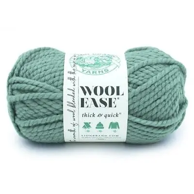 £4.75 • Buy Succulent Woolease Thick & Quick Super Chunky 160g Yarn Wool Blend Lion Brand