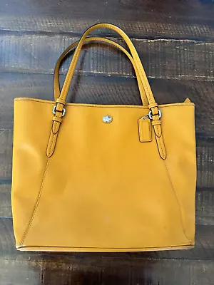 Coach Town Women's Large - Orange Tablet Laptop Tote Bag Perfect For Summer! • $19