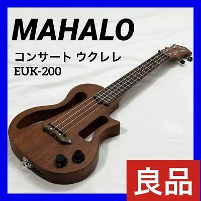 Mahalo Concert Ukulele Solid Body Euk-200 • $249.29