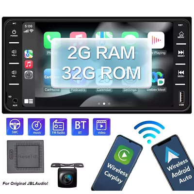 For Toyota 4Runner Camry JBL AMP Apple CarPlay Android Car Stereo Radio GPS WiFi • $159.99