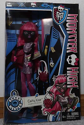 Mattel Monster High New Scaremester Catty Noir Doll NIB 2013 Werecat NRFB • $129.99