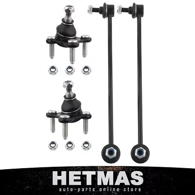 4X Front Bar Link Ball Joints For Volkswagen Jetta 05-14 Beetle Golf GTI Audi A3 • $22.80