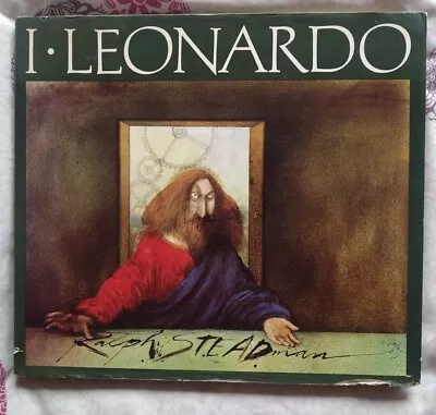 Ralph Steadman I Leonardo **Signed Sketch Inscribed 1983 1st Edition Art Book** • £120