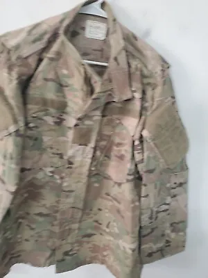 US ARMY ISSUE  MULTICAM  -  FLAME RESISTANT Large Regular Jacket Used Gg • $20