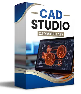 3D 2D CAD Computer Aided Design Software Model Engineering Windows Mac PC App • £34.97