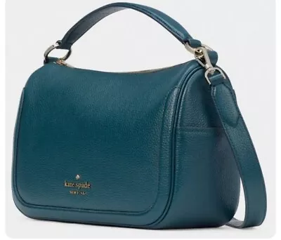 Kate Spade Smoosh Peacock Pebble Leather Crossbody $359 USD/$551 AUD BNWT • $399