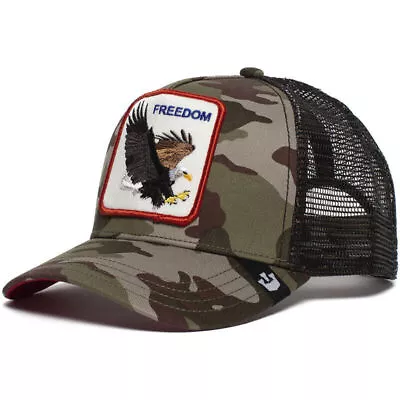 Trucker Hat Men - Mesh Baseball SnapBack Cap - The Farm NEW • £9.96