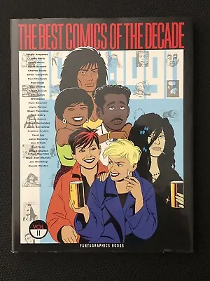 The Best Comics Of The Decade Vol 2 Signed By Los Bros Hernandez & R. Crumb 1990 • $62.99