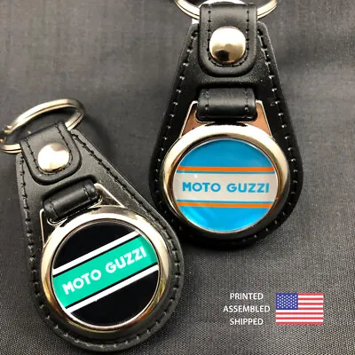 Key Fobs Key Ring Keychain For Moto Guzzi V7 III Special (2-Pack) • $16.99