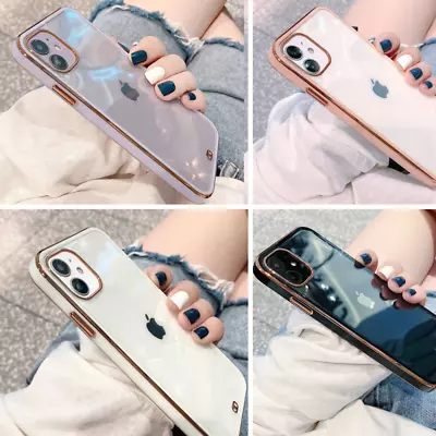 £4.99 • Buy Case For IPhone 13 11 XR 12 Pro Max Mini XS X Shockproof Phone Cover Clear Back