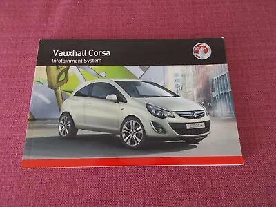 Vauxhall Corsa Infotainment Sat Nav Navigation Radio Cd Handbook (acq 8299) • £7.99