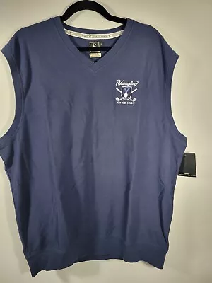 Yuengling Brewery Men's Blue Golf Vest Large New With Tags • $22