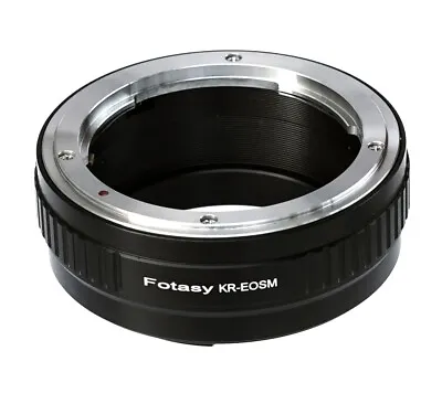 Konica Hexanon AR Lens To CANON EOS M EF-M Mirrorless Camera M6 M10 M100 Adapter • $11.98