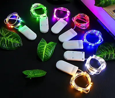 1-3M Battery LED Powered Copper Wire String Fairy Xmas Party Lights Warm White • $4.50