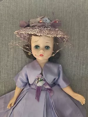 Madame Alexander 10  Cissette Doll #943 Lilac Outfit & Jacket Hat & Shoes • $133