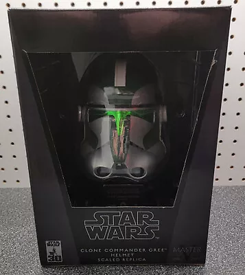 Master Replicas Star Wars Commander Gree Helmet 1/2 Scaled Replica Sw-372 New • $149.99