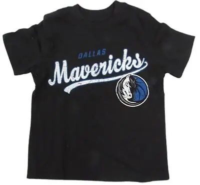 New Dallas Mavericks Infant Toddler Sizes 2T-4T-5T Black T-Shirt • $6.71