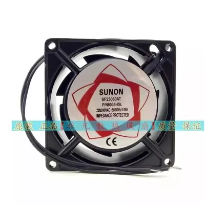 SUNON SF23080AT P/N8038HSL 8cm 220V/240V 0.09A 8038 Cooling Fan • $19.50