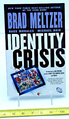 DC Comics 2006 Identity Crisis By Michael Bair Brad Meltzer TPB SC • $10