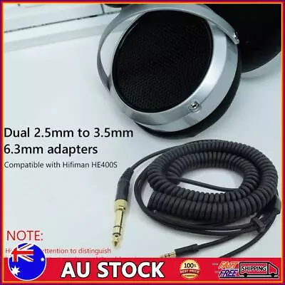 Audio Headset Spring Cable For Hifiman HE400S/HE-400I/HE560/HE-350/HE1000 Cords • $20.39