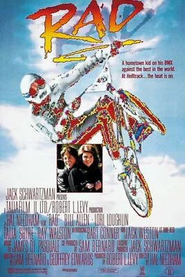 078C2 RAD Movie 1987 Motorcross Deco Print Art Silk Poster • $5.03