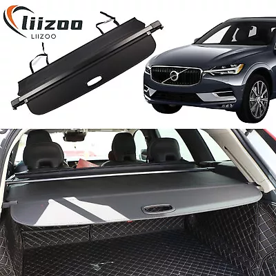 Cargo Cover For Volvo XC60 2018-2024 No Gap Rear Trunk Security Shade Accessory • $86.99