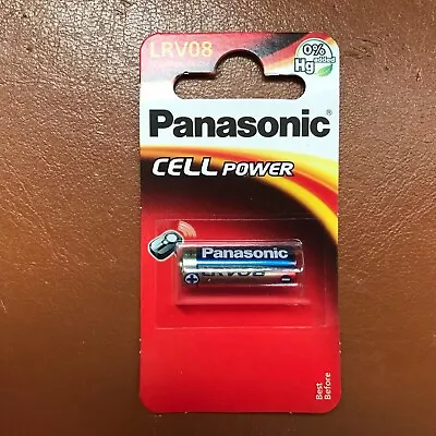 NEW Panasonic MN21 12V Alkaline Battery A23 LRV08 K23A E23A V23GA 12 Volt • £2.69