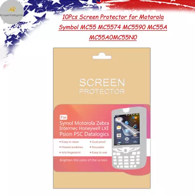 10Pcs Screen Protector For Motorola Symbol MC55 MC5574 MC5590 MC55A MC55A0MC55N0 • $18.91