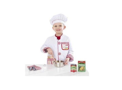 $24.90 • Buy Melissa & Doug Stainless Steel Pots And Pans Pretend Play Kitchen Set For Kids