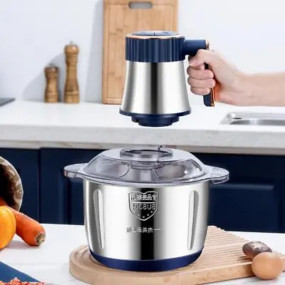 Stainless Steel Meat Grinder 5L Capacity Food Processor With High • $59.31