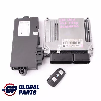 £249.99 • Buy BMW E81 E87 E90 LCI 120d 320d N47 ECU Kit DDE 8506374 CAS3 + Key Automatic