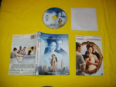 Maid In Manhattan Dvd And Backer Only With Chapter Menu No Case Jennifer Lopez • $2.98