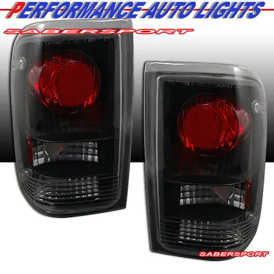 Set Of Pair Black Altezza Style Taillights For 1993-1997 Ford Ranger • $55