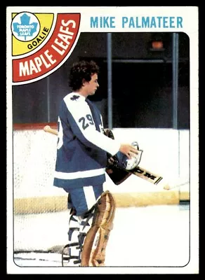 1978-79 Topps Mike Palmateer Toronto Maple Leafs #160 • $1