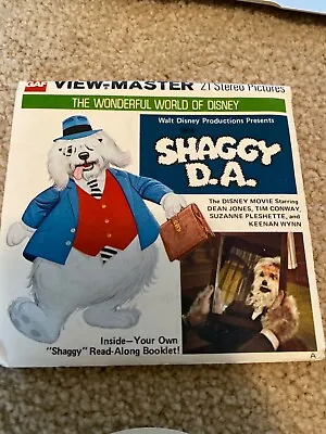 View Master Packet B 368 World Of Disney Shaggy Dog G3 • $4