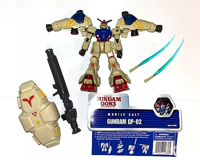 Bandai Mobile Suit Gundam 0083 Stardust Memory GUNDAM GP-02 Complete Set #11636 • $29