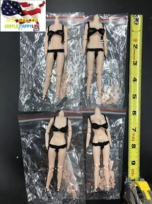 1/12 SCALE  Flexible Joint Female Body Pale/Suntan Figure 6  Model XL Bust ❶USA❶ • $17.95