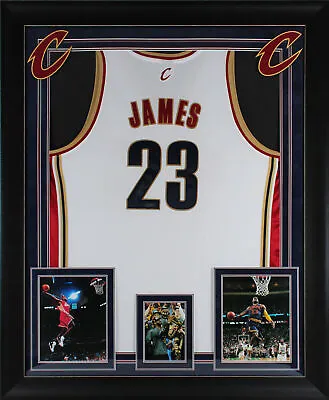 $21187.92 • Buy Cavaliers LeBron James Authentic Signed White Framed Jersey UDA #SHO44121
