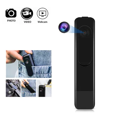 Mini Pocket Pen Camera Hidden 1080P HD Video Recorder Portable Nanny Camera • $19.99