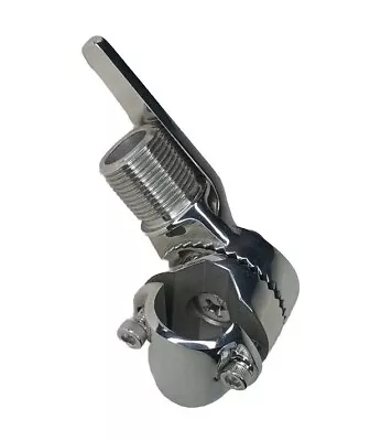 Rail Mount VHF Radio 316 Stainless Steel Marine Antenna Ratchet Mount For Boats • $19.95