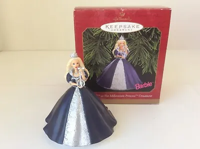 BARBIE As The Millenium Princess Hallmark Keepsake Christmas ORNAMENT 1999 • $8.50