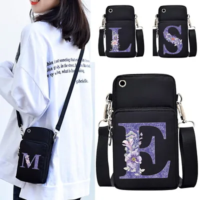 £6.99 • Buy Ladies Nylon Mobile Phone Bag Cross Body Purse Small Shoulder Bag Purse Handbag