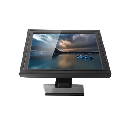 17 Inch Touch Screen LED Monitor + POS Stand For Cash Register PC System Retail • £160