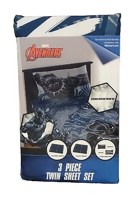 New Marvel Avengers - 3 Piece Microfiber Twin Sheet Set • $29