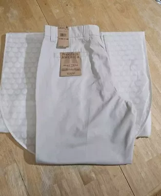 Perry Ellis Casual Stone White Pants - Men's Size 40x30 • $18