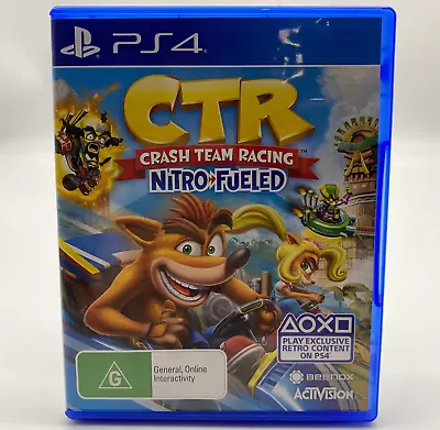 CTR Crash Team Racing Nitro Fueled - PLAYSTATION 4 - PS4 Game - Complete 🏆 • $39.95