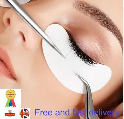 £2.97 • Buy Salon Eyelash Lash Extensions Under Eye Gel Pads Lint Free Patches Uk Seller